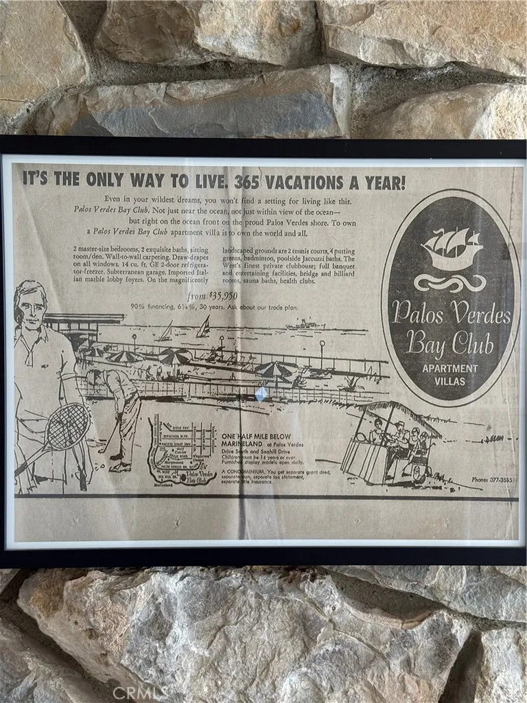 history of PV Bay Club - built a condos in the early 1960s, not a conversion from the 1970s/80s 1
