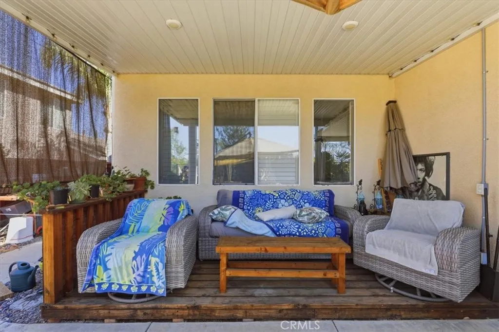 Side Covered Patio