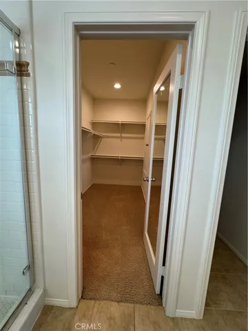 Fourth floor: Master walk in close inside bathroom