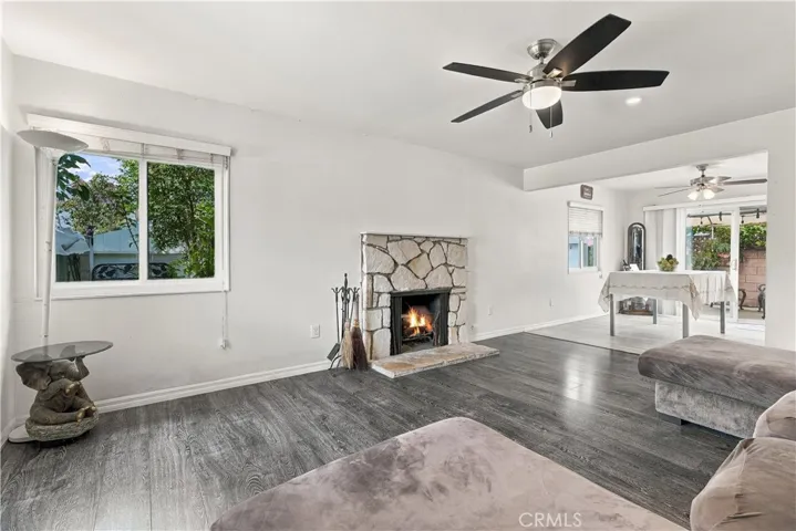 entrance into living room