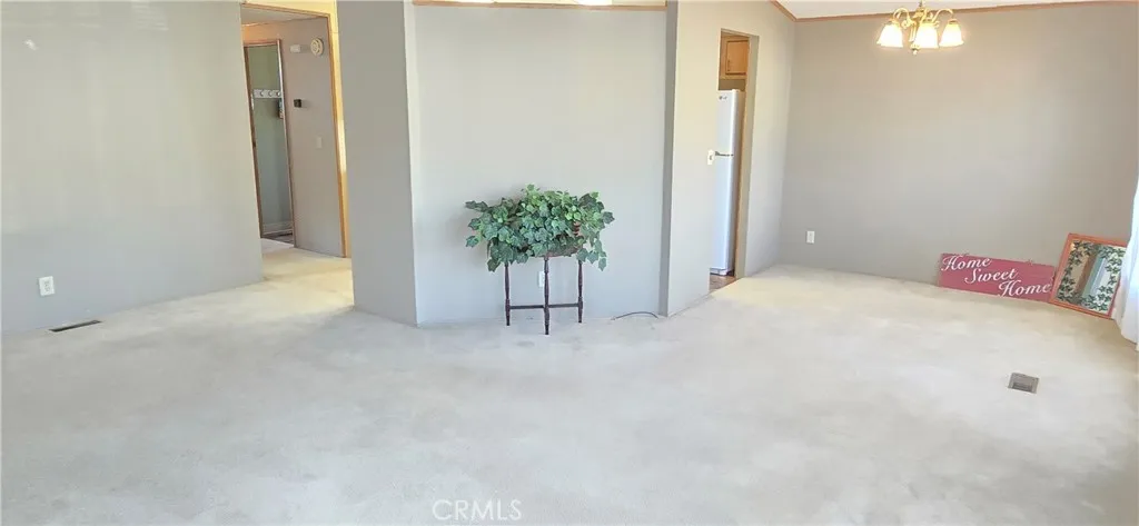Living room & dining room
