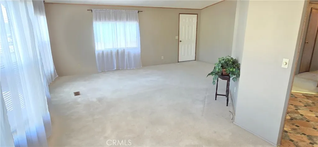 Looking from dining room towards living room