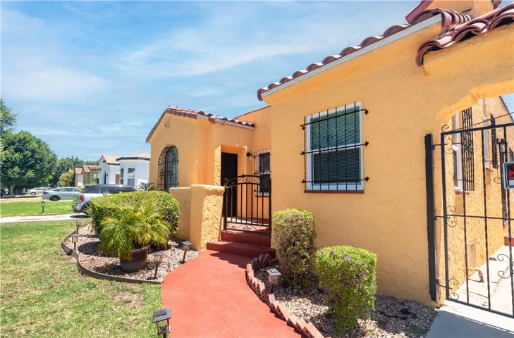 House main entrance
