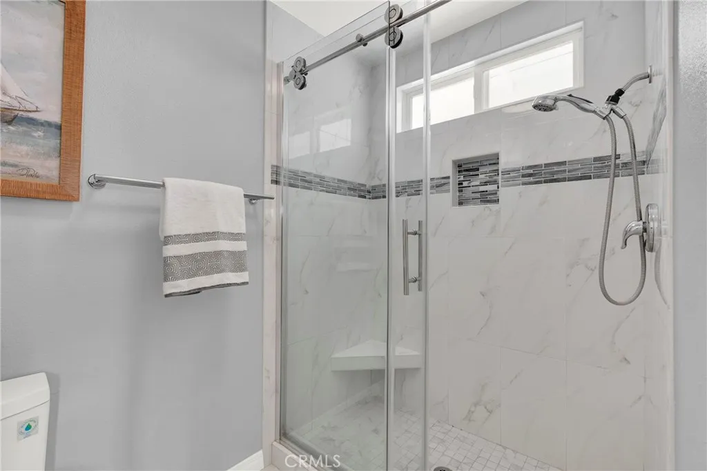 Walk In Remodeled Shower off Master Bedroom