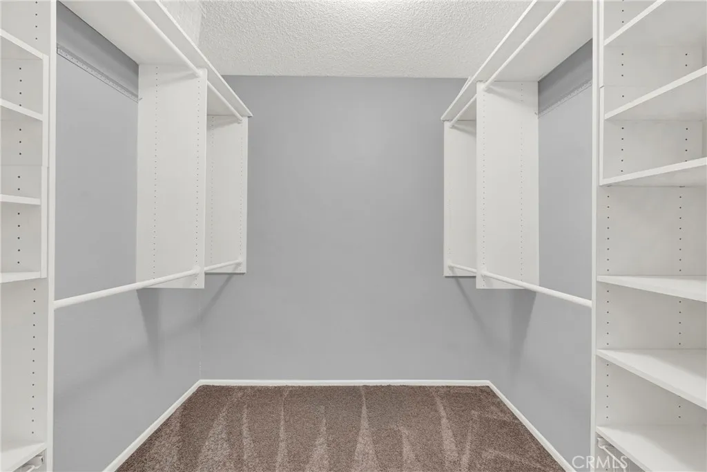 Large Walk In Closet off Master