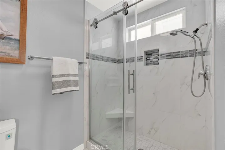 Walk In Remodeled Shower off Master Bedroom