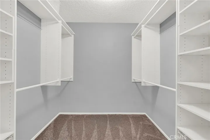 Large Walk In Closet off Master
