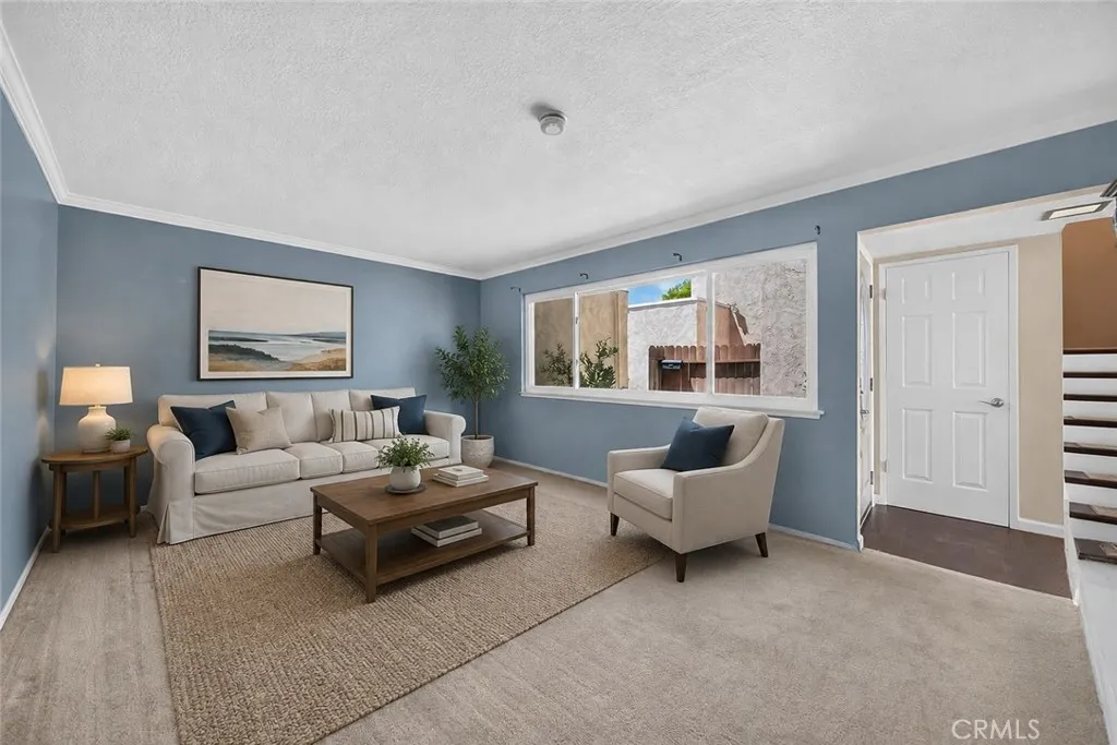 Living Room, Virtually Staged