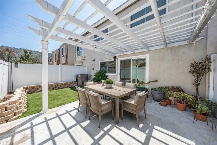 Virtually Staged, Patio Area
