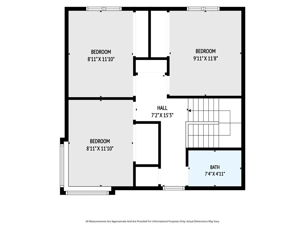 Second Level Floor Plan