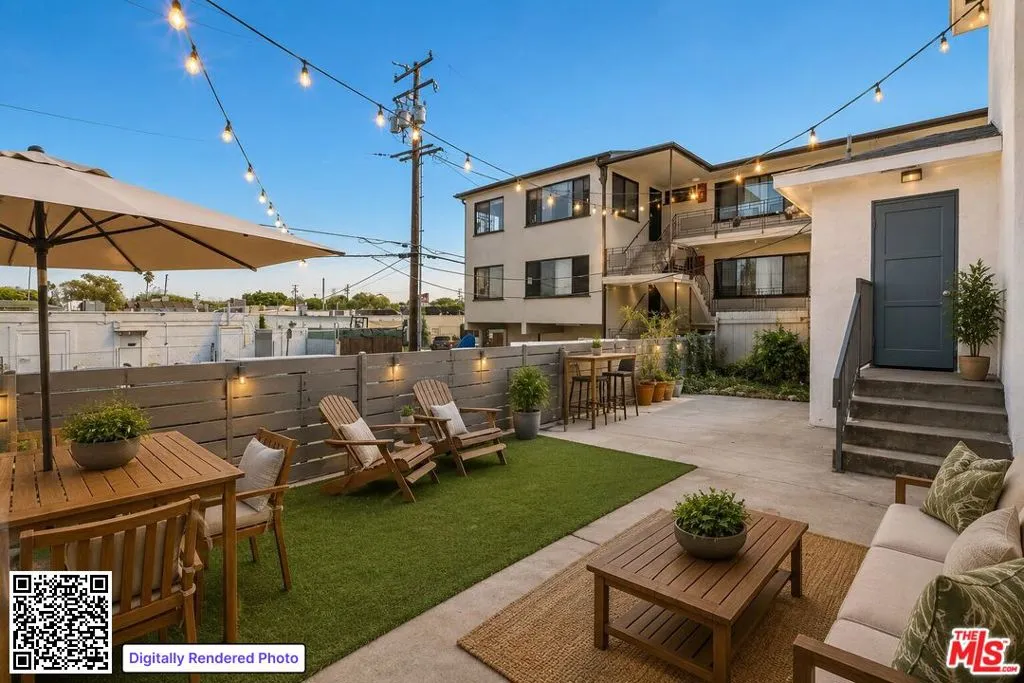 Back Patio Staging Idea