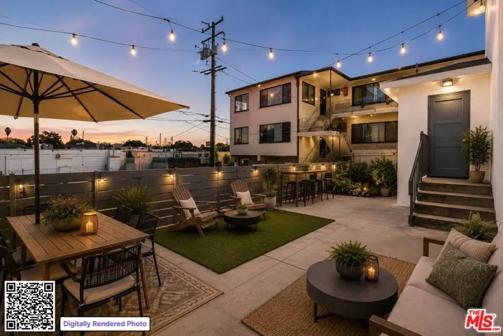 Back Patio Staging Idea