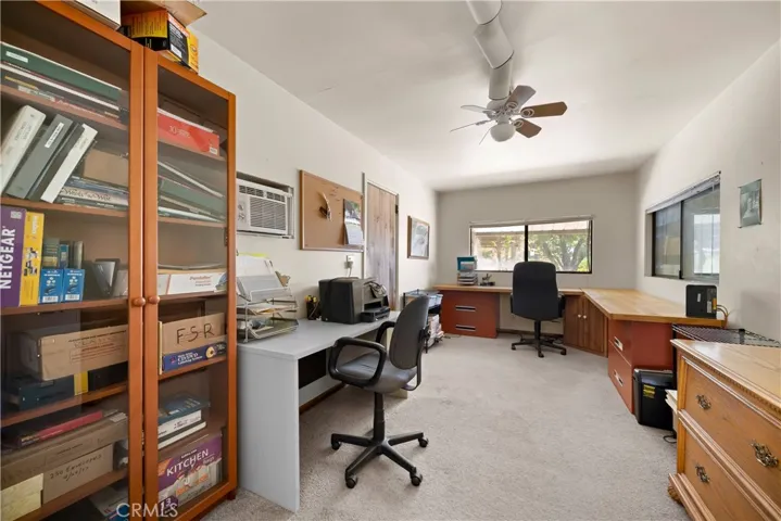 Office in detached garage