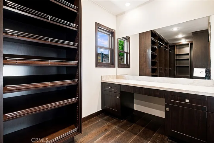 Primary Suite Closet & Vanity