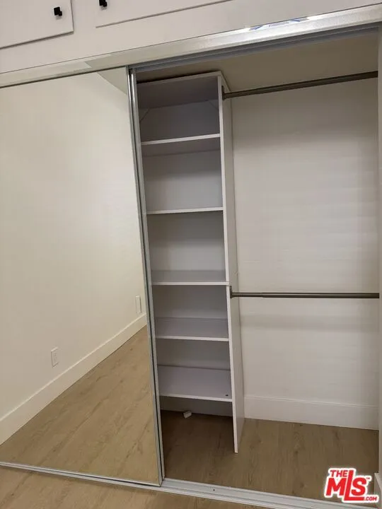 Secondary closet view