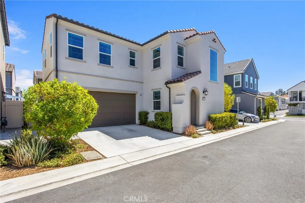 Beautiful two-story home with a welcoming exterior