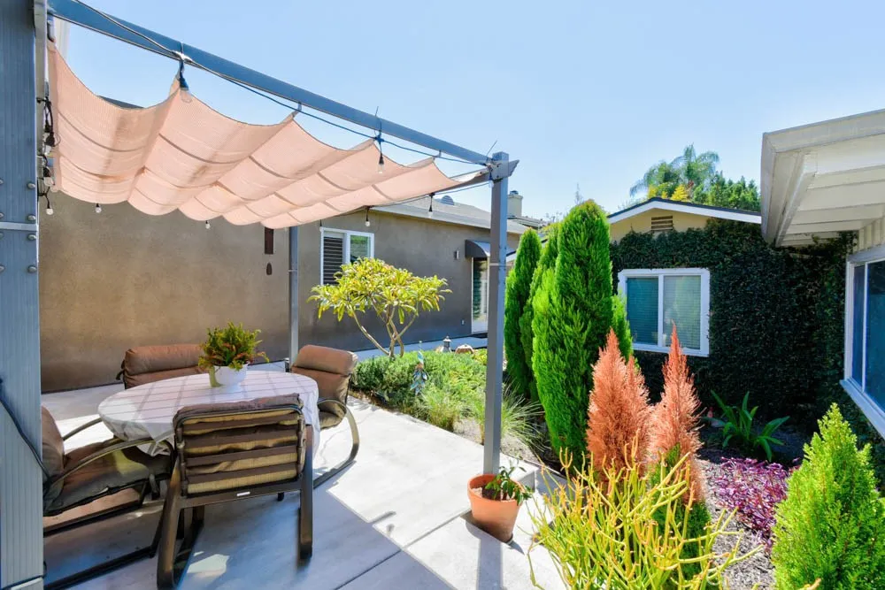 Side Patio Area