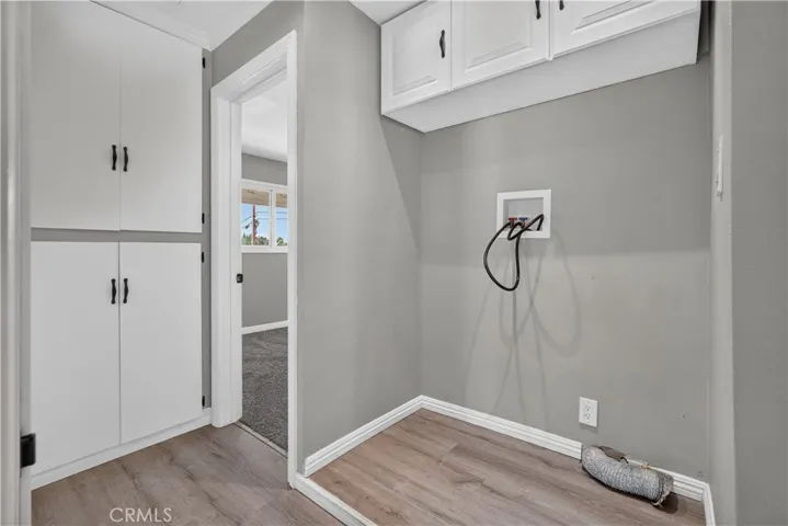 Indoor Laundry Hook-ups in Main house