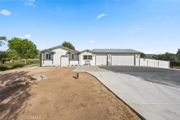 Circular Driveway with 3 car garage