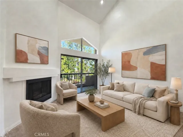 Living Room  - Virtually Staged