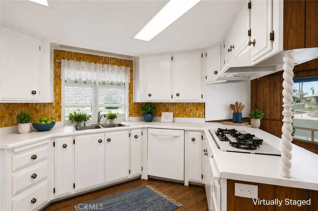 Virtually Staged Kitchen