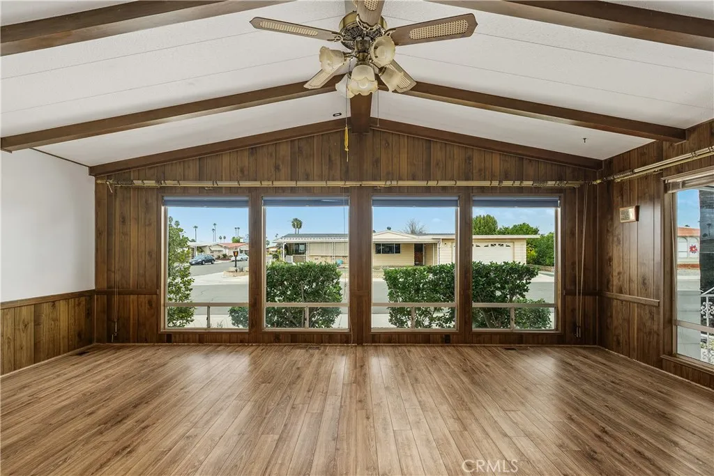 Family Room with Large Windows