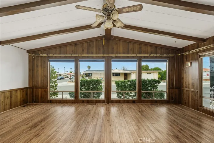 Family Room with Large Windows