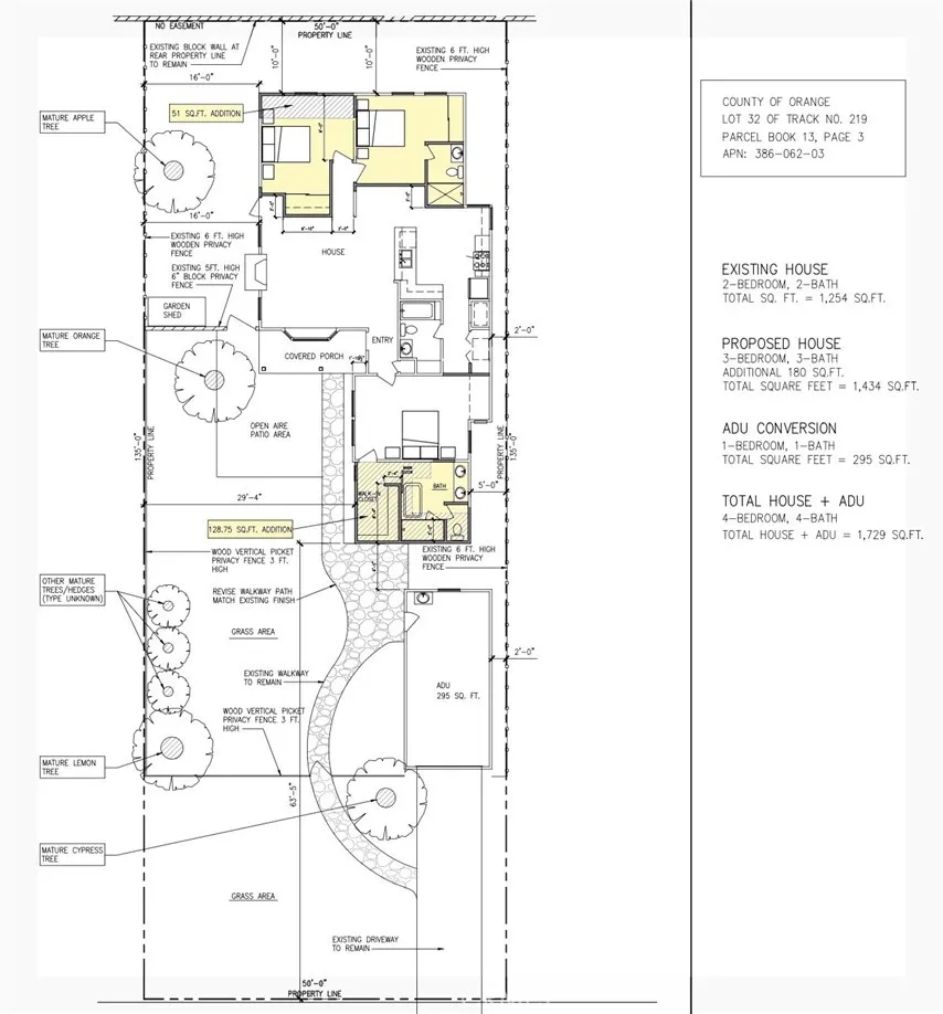 Proposed Home Remodel Layout - Building Dept Review In Process