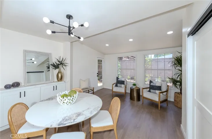 Dining Room and Secondary Living Area
