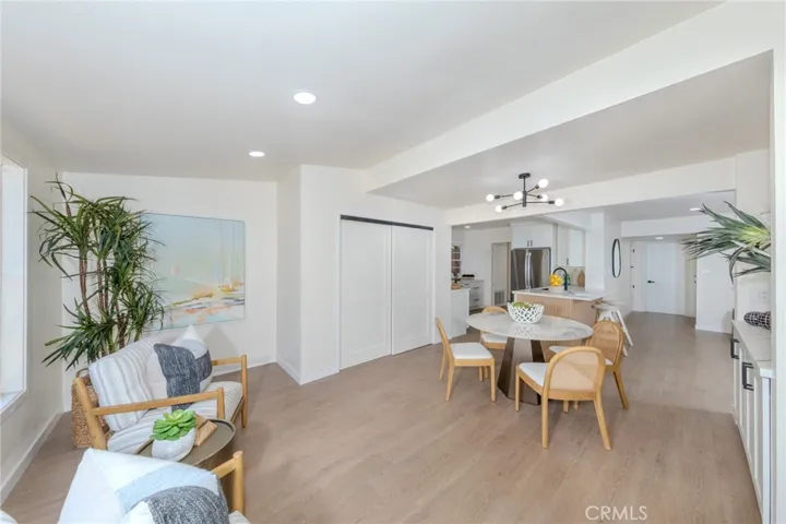 Secondary Living Area and Dining Room