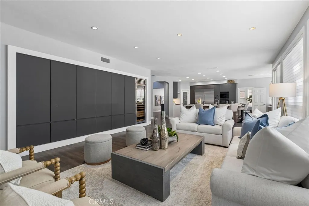 Plenty of room for entertaining with sliding glass doors to the amazing backyard