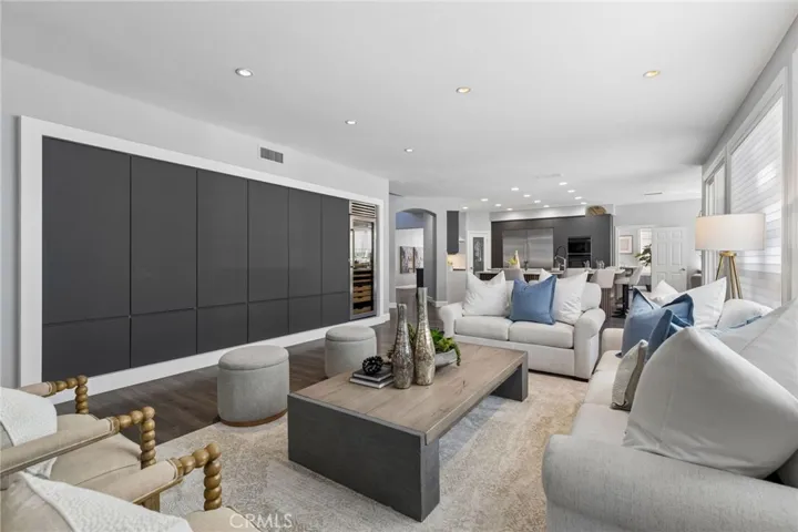 Plenty of room for entertaining with sliding glass doors to the amazing backyard