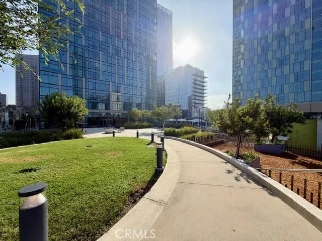 Community outside walking area