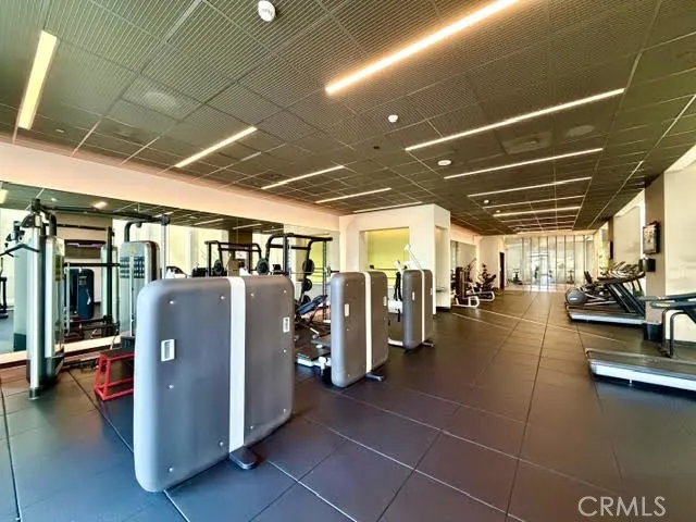 Community fitness room