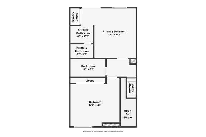 Upstairs Floorplan