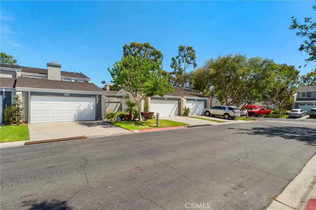 West view of home and private street view. West view of home and private street view.