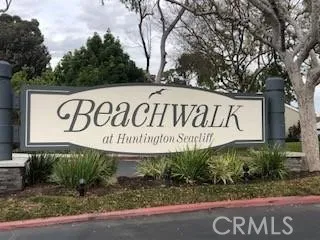 BEACHWALK monument main entrance from Goldenwest.