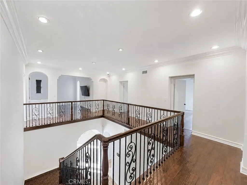 upstairs hallway