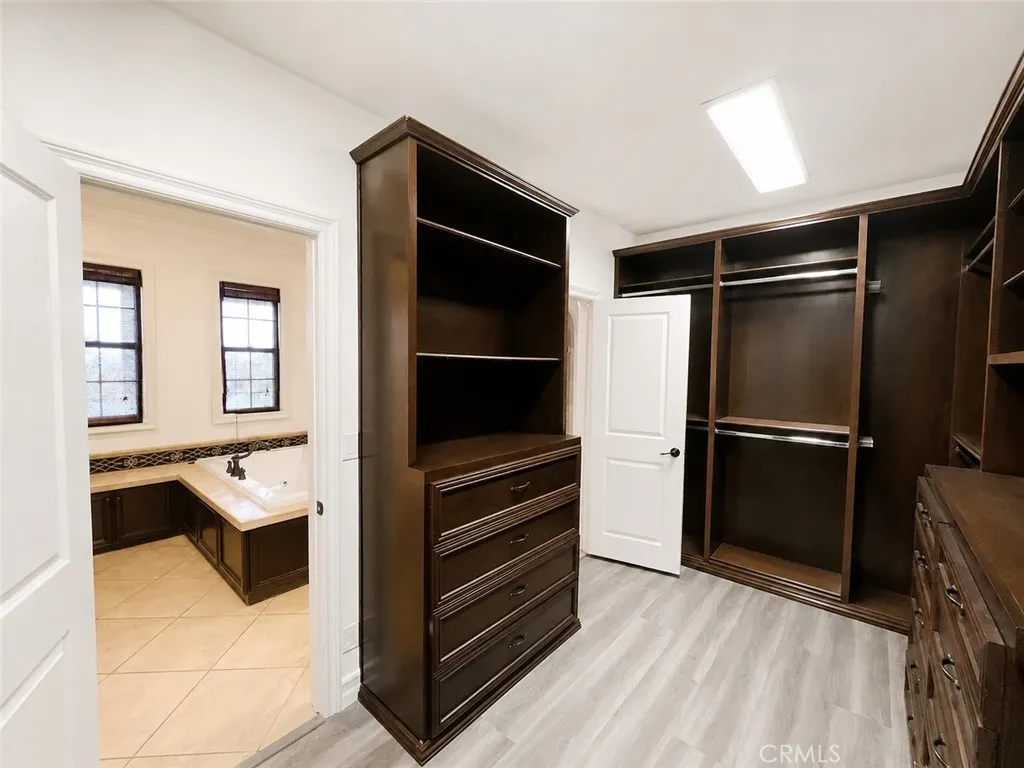 the primary closet