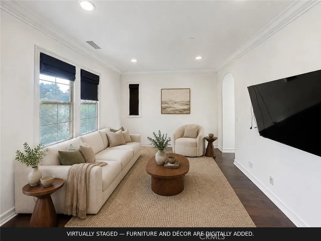 Virtually staged/the loft on the upstairs