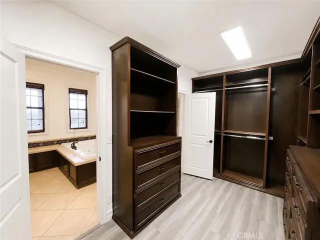 the primary closet