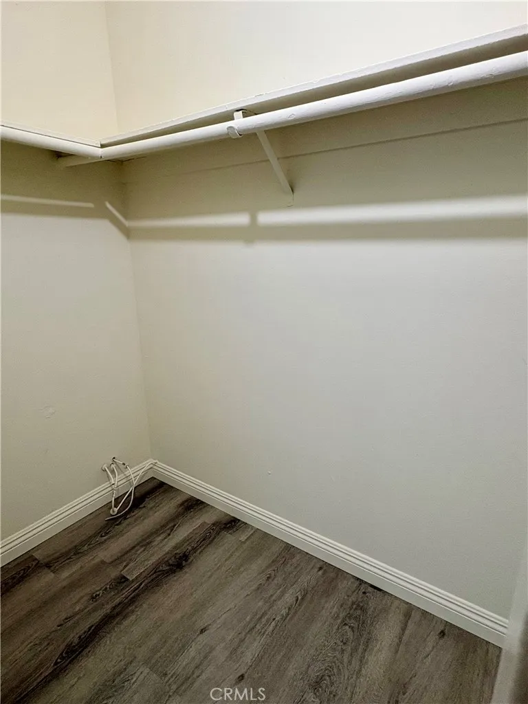 Walk in closet at 2nd bedroom