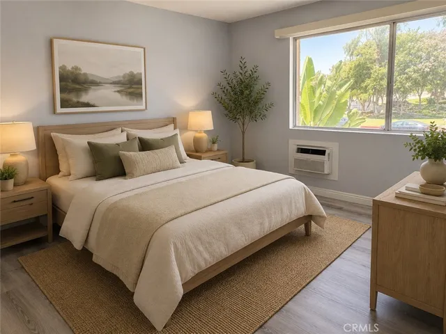 Master bedroom (Virtually staged)