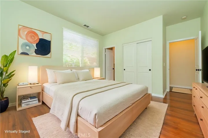 Downstairs Bedroom Suite - Virtually staged