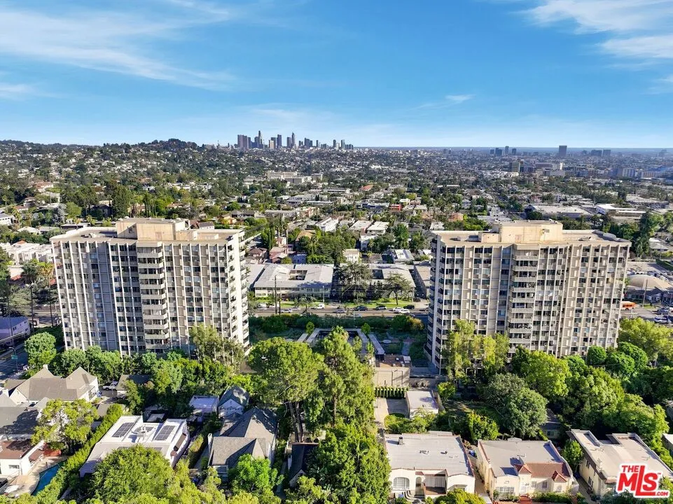 Both Towers Drone Shot Both Towers Drone Shot