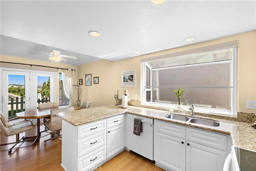 light and bright remodeled kitchen