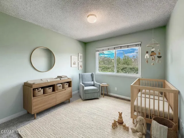 Virtual staged bedroom