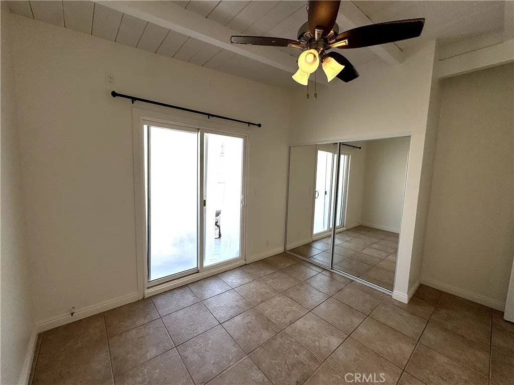 3rd Bedroom with Mirrored Closet
