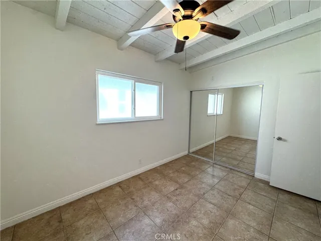 2nd Bedroom with Mirrored Closet