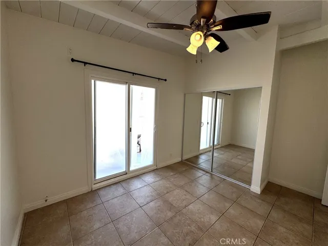 3rd Bedroom with Mirrored Closet